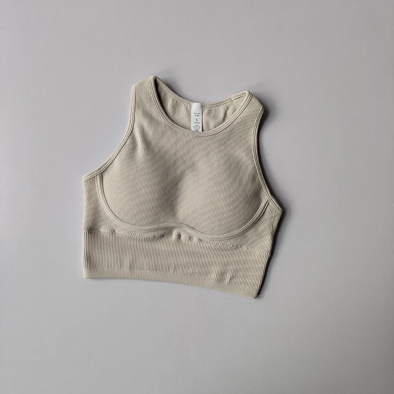 thumbnail image 1 of Ropa interior deportiva para mujer, antivibración, alta intensidad, para correr y entrenamiento antiflacidez, sujetador de Fitness, traje de Yoga, traje estilo chaleco, 1 of 6