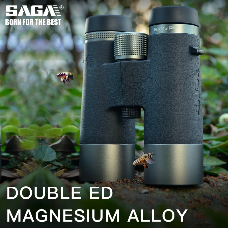 SAGA Dual ED Lens Binocular High Quality Professional Binoculars for Travel Camping Hunting Vision Bird Watching Outdoor 3