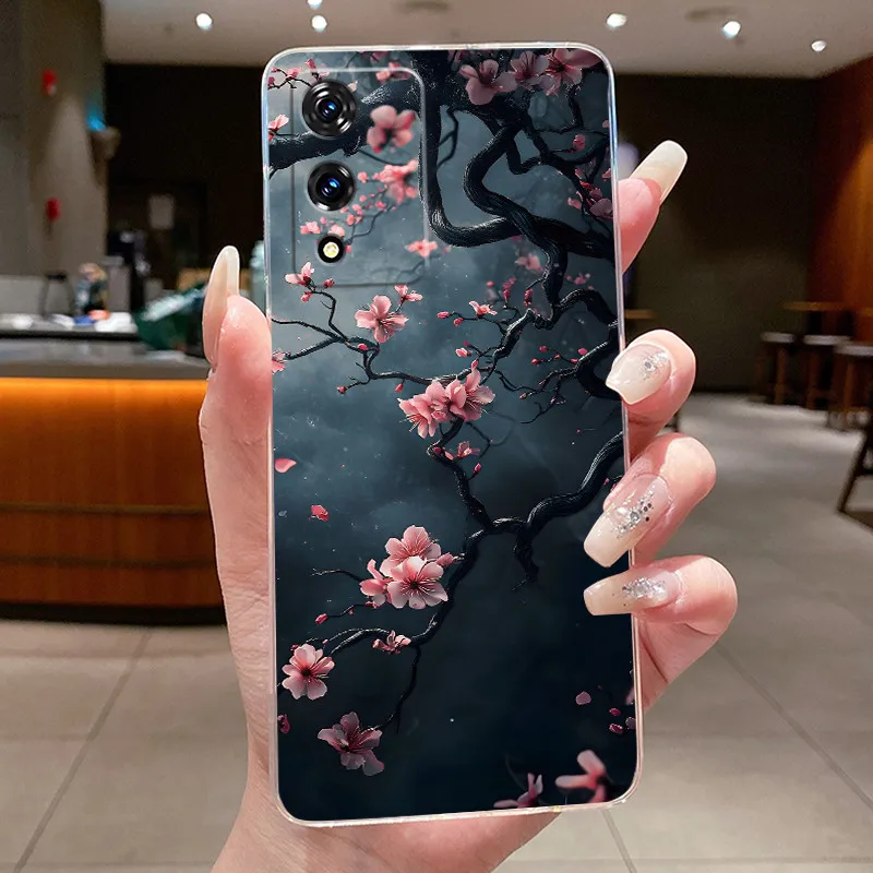 Butterfly Bow Transparent Soft Silicone Phone Case - Thin Protective TPU Cover