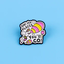 Adventure - Themed Enamel Pin - Fun Brooch for Clothing, Backpacks, and Hats (1)