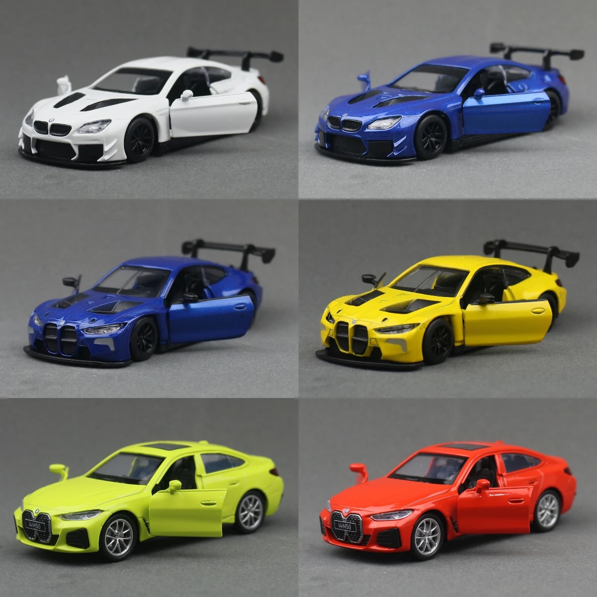BMW M CAR COLLECTION 4台セット ミニカー 1/64 BMW M CAR COLLECTION