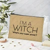 Versatile  Funny Letter Print Zipper Pouch Zipper Versatile Storage Bag Portable Makeup Bag Funny Slogan Gift for Best Friends 6