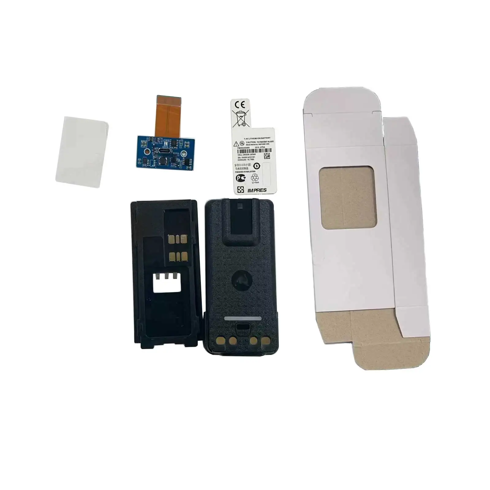 

Assemble battery case box with board for Motorola DGP8550 GP328D+ DP4400 XPR7550e DP4801e P8668i P8668 DP4800 etc.