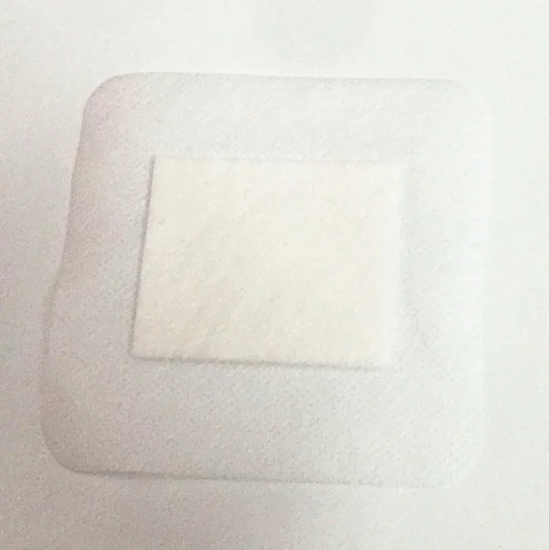 10 Pcs Wound Dressing Pads Non-woven Fabrics First Aid Application Swab Breathable Self-adhesive Dressings Paste Patches 5