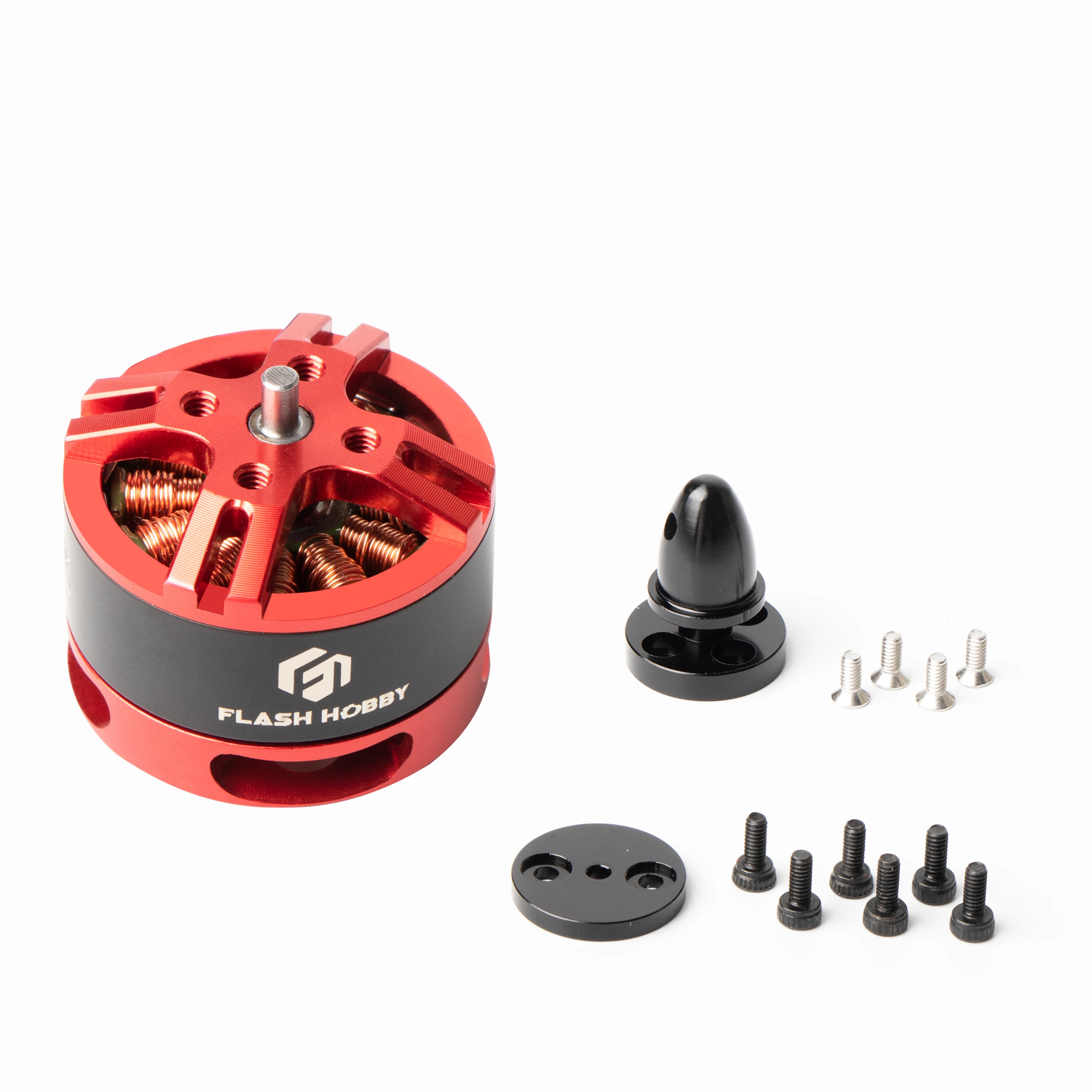 

Flashhobby BE1806 1806 1400KV 2300KV 2700KV Brushless Motor for RC Multirotor Airplane Fixed-Wing FPV Drones DIY Parts
