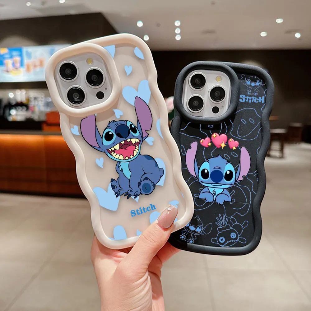 ディズニーリロステッチエンジェル 3D ウェーブケース Infinix