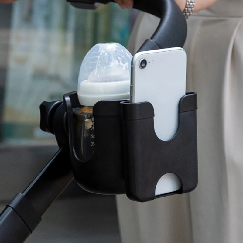 Baby Stroller Cup Holder Phone Support Universal Baby Bottles Holder For Prams Pushchair Outing Travel Babi Stroller Accessories
