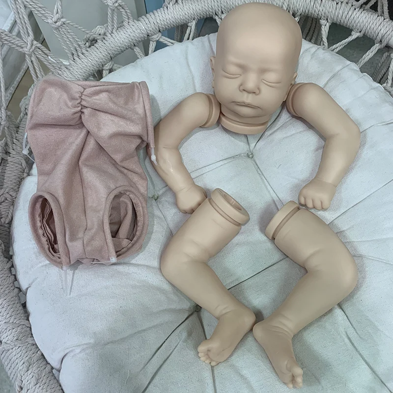 19inch Reborn Doll Kit Baby Kai Lifelike Soft Touch Fresh