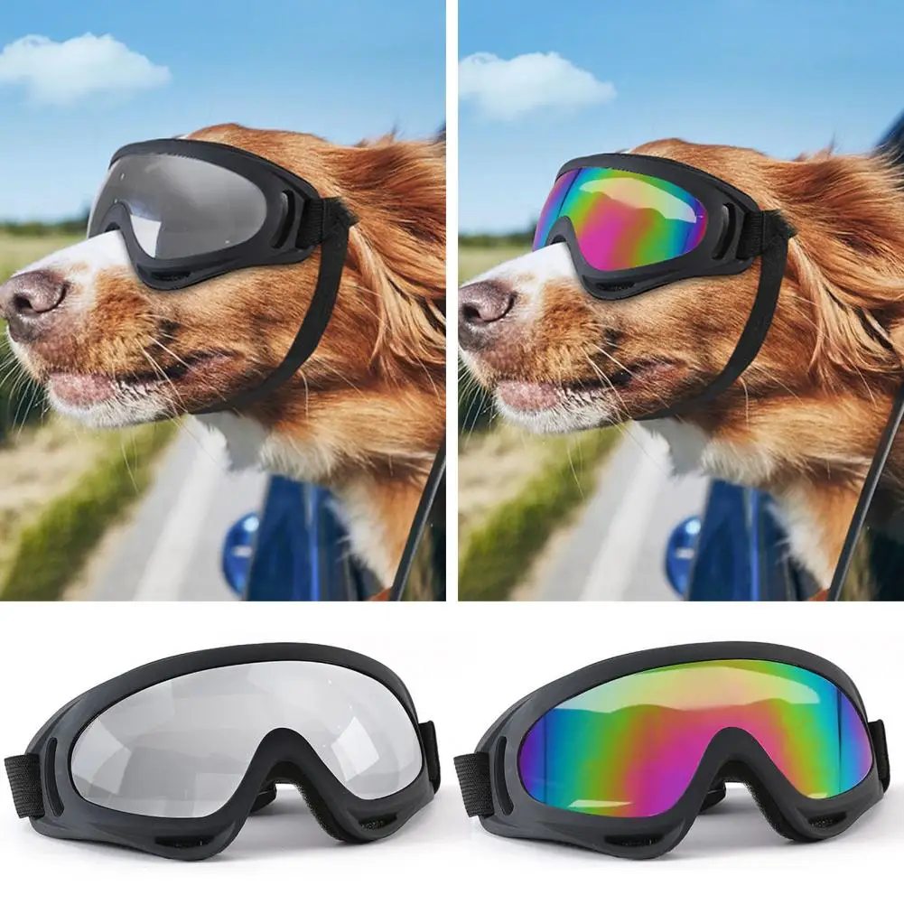 Snowproof Dog Goggles Protective Dog Sunglasses Adjustable Straps Uv Wind  Protection for Small to Medium Breeds for Outdoor - AliExpress