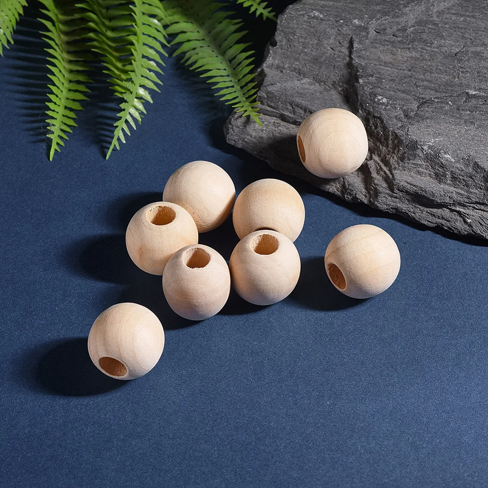 Kit Macramé 93 Pièces - Perles Et Anneaux En Bois Naturel Pour DIY Déco Murale, Bijoux Et Décoration Bohème