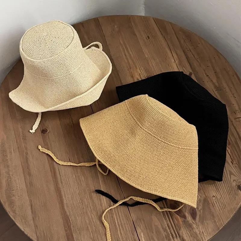 Sommer Stroh Weben Schatten Hut Leinen Stroh Regency Bonnets Hüte Big Eaves Sonnenschutz Kappe Für Sommer Outdoor-Aktivitäten – Detail 22