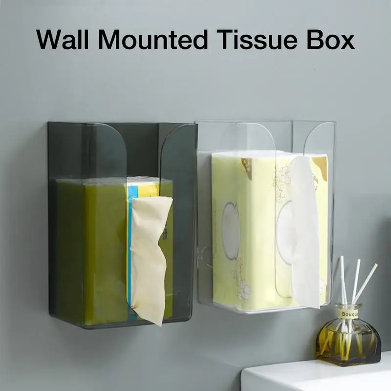 Surface-Mounted Facial Tissue Dispenser