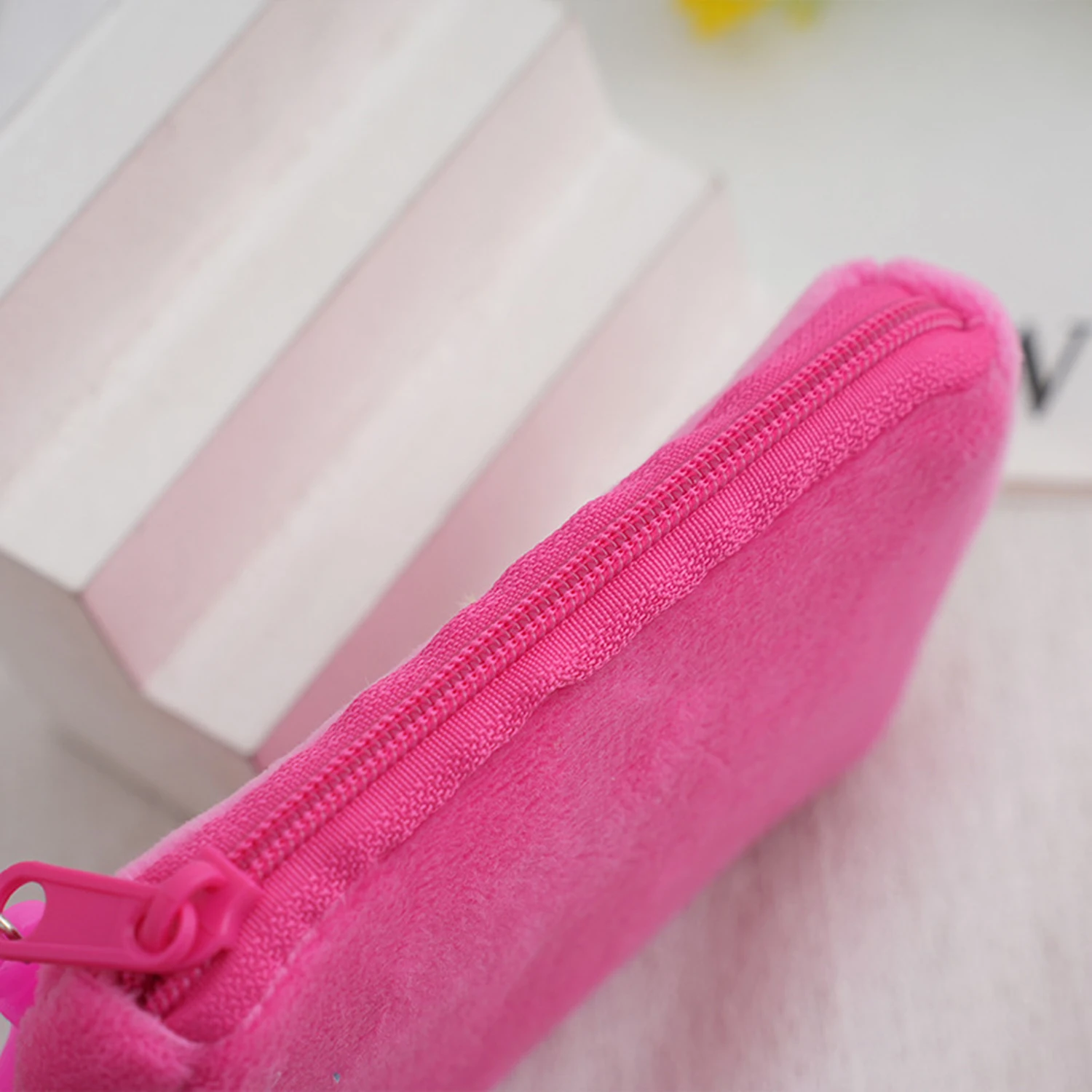 Einfarbig DIY Geldbörse Zipper Mini Münze Schlüssel Tasche Geld Tasche Frauen Männer Einfache Geldbörse Kleine Brieftasche Kind Geschenk Beutel – Detail 4