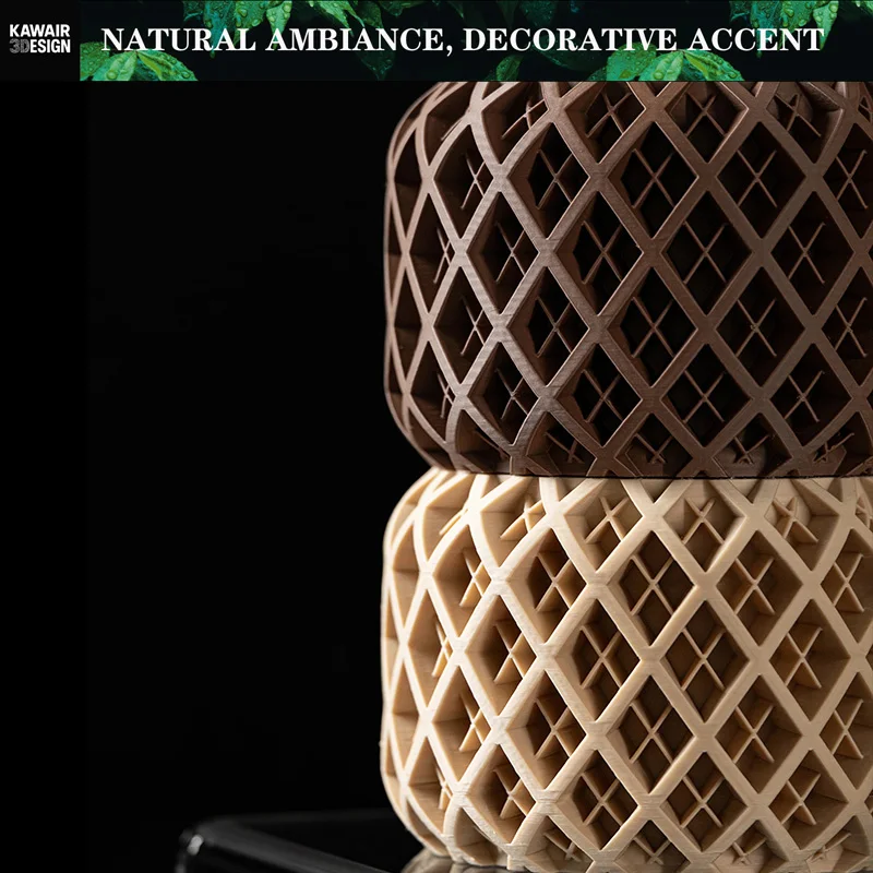 Geometric Textured Flower Pot 3