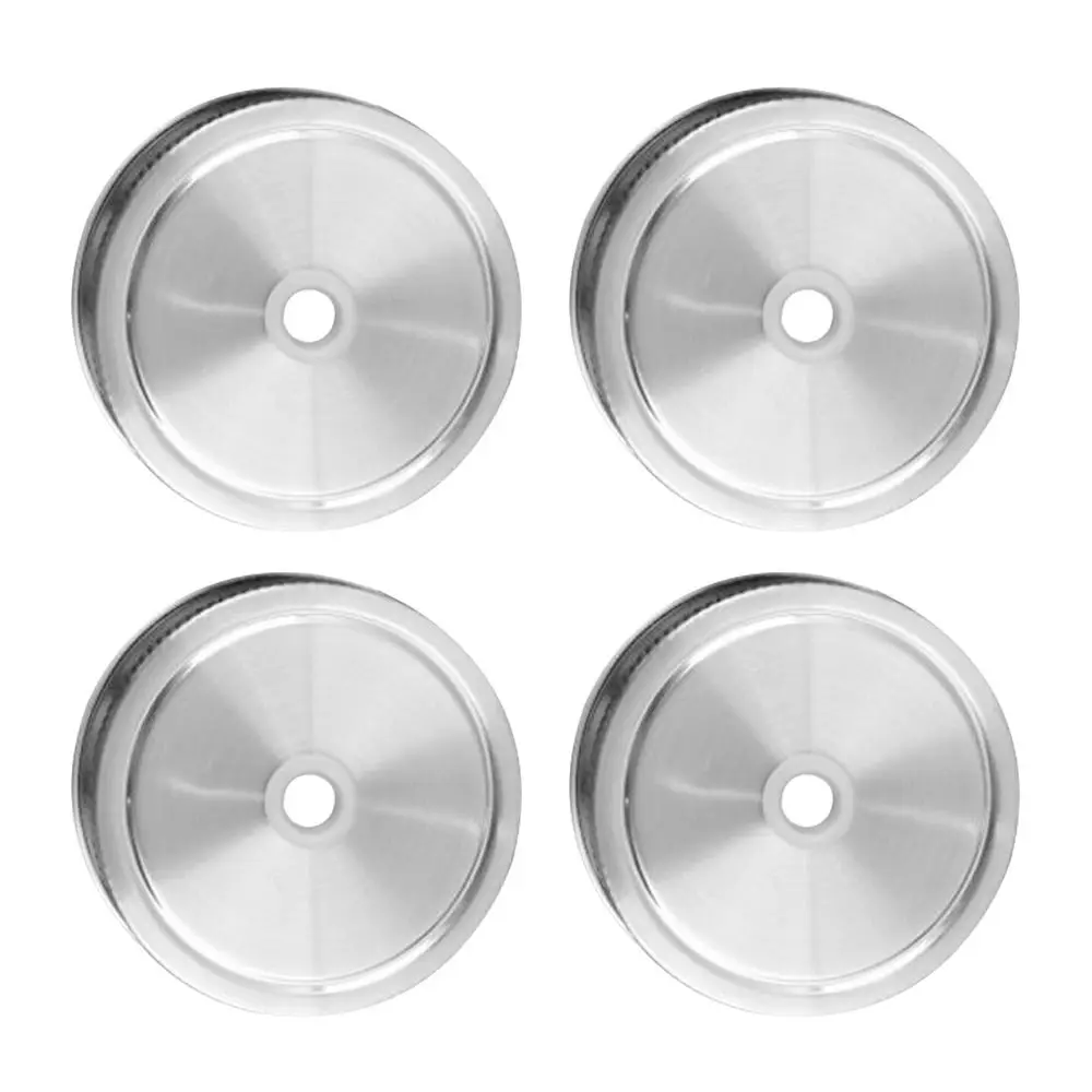 Storage Lids 10pcs Practical 70mm with Straw Hole Mason Can Rust Prevention Wide Mouth Sealing Cover Home food cover,fresh keeping cover,microwave cover,preservation cover,bowl cover