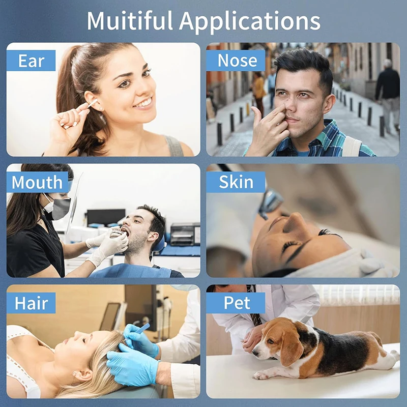 New Ear Wax Removal Wireless Smart Visual Ear Cleaner With 1080P HD Camera WIFI Earpick Ear Scope Ear Canal Cleaning Tool Kit