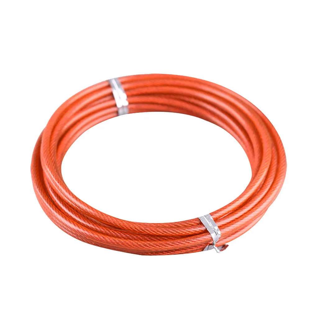 Cordes à sauter au design élégant, câble de rechange en acier de 3 m, pour entraînement de vitesse et de saut, câble remplaçable