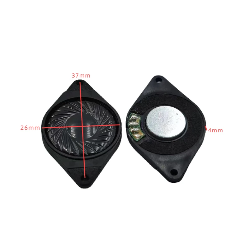 SOTAMIA 2Pcs Ultra-thin Mini Speakers Neodymium Magnetic 4 Ohm 2.5W Full Range Audio Speaker Toy Electronic Sound Music Speaker Bluetooth Speaker Portable Speaker Mini Bluetooth Speaker Audio Speaker Mini Sound Box Ultra Thin Speaker