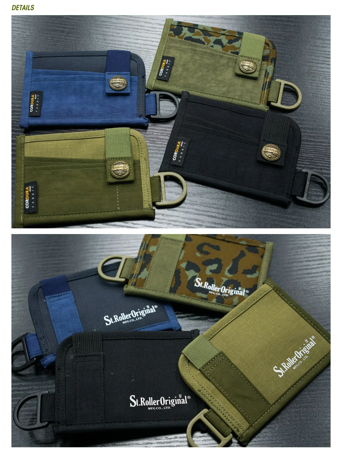 남성용 방수 나일론 천 신용카드 홀더 캐주얼 카드 케이스, 패션 동전 지갑, EDC 파우치, ID 카드 홀더