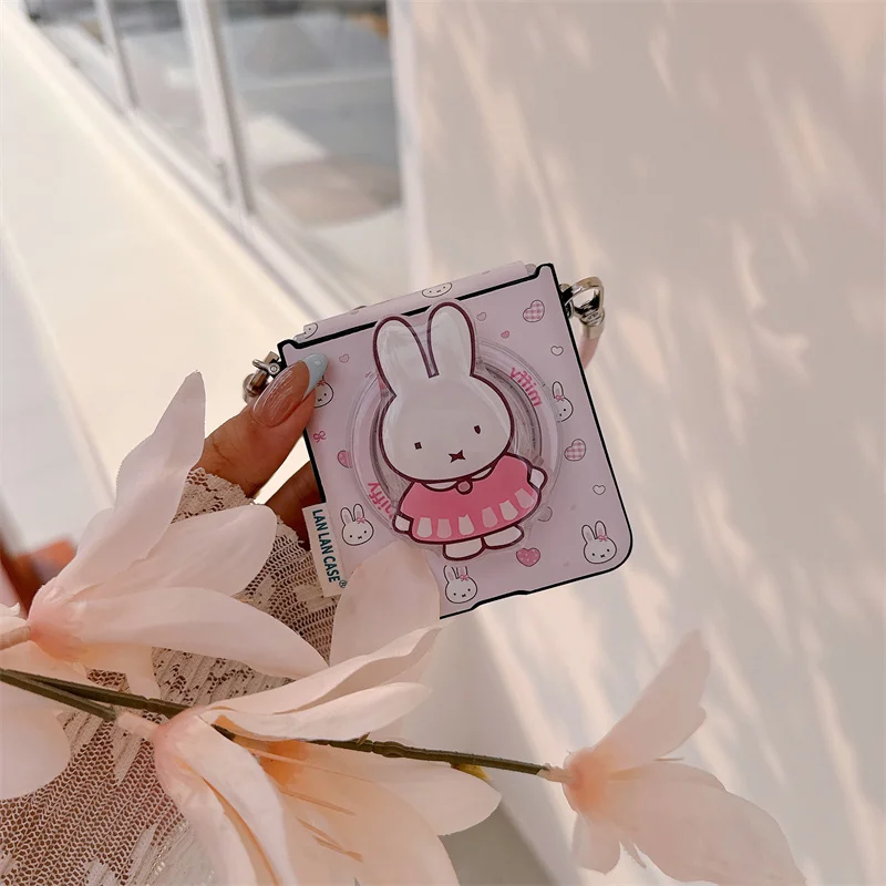 New Fashion Pink Heart Miffy Phone Case - Cute and Stylish Protective Cover