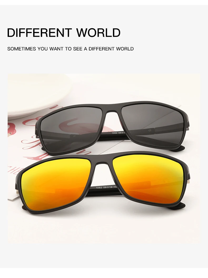 2022 Platz Polarisierte Sonnenbrille Männer Fahren Sung Klassische Retro Marke Designer Sun G Blau Spiegel Objektiv Unisex_voghion.com