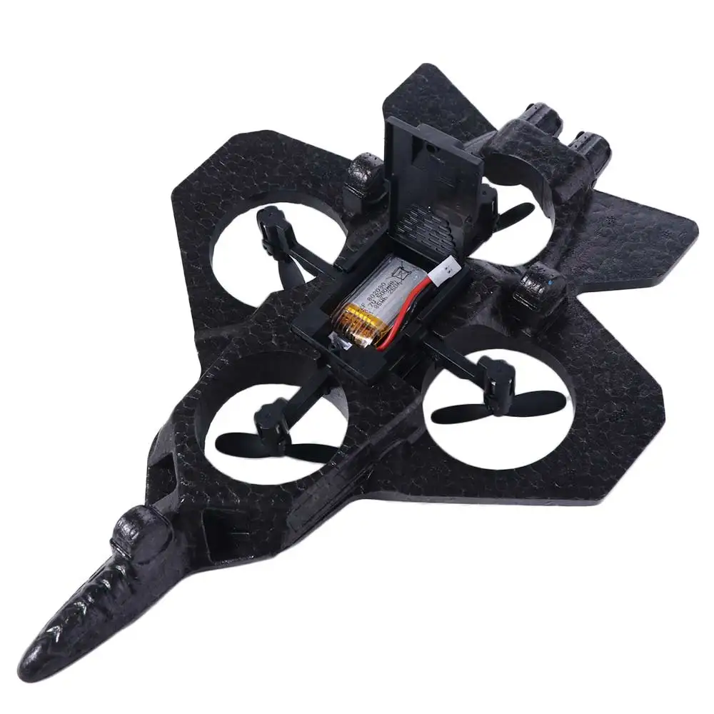 EPP Foam Remote Control Foam Fighter Rechargeable Gravity Sensing Glider Flying Helicopter 2.4G Stunt with Light