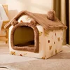 New Style Dog House Double Roof Animal Shape House for Cats Small Dogs Pet Comfortable Sleeping Bed Cat Nest Bed Supplies