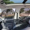 2pcs Black Mesh Car Sunshade Anti-ultraviolet Car Curtain Nylon Mesh Side Window Mesh Car Super Suction Cup 6