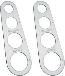 Stainless Steel Spaghetti Portion Control & Measuring Tool (2 PCS )