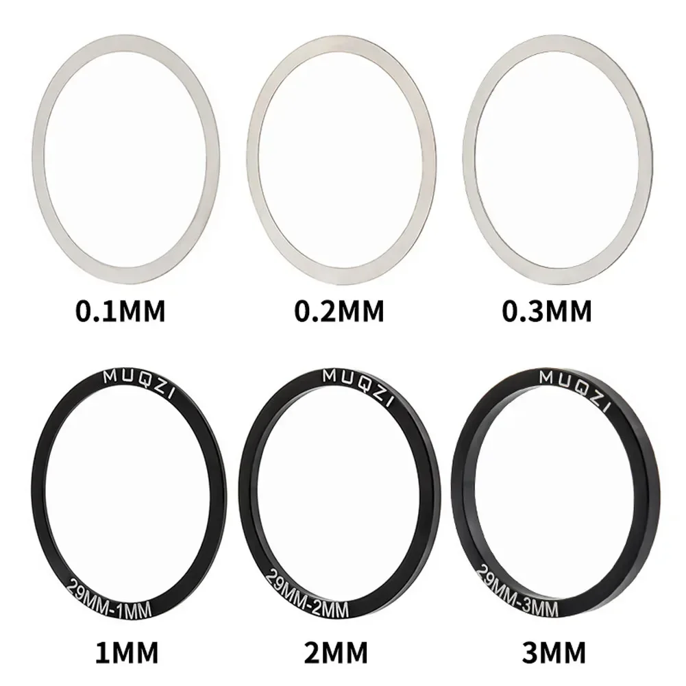 Bike Gasket Bottom Bracket Washer 30mm Crankset Shim Stainless Steel Washer 24mm 29mm For BB86/91/92/BB30/PF30