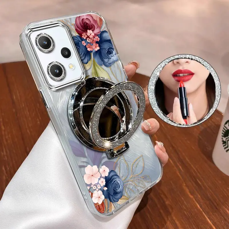 Blue Rose Bracelet Holder Phone Case Cover