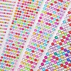 Face Diamonds Gems Adhesive Glitters for the Rhinestone Face Pearls Makeup Festival Jewels Nail Temporary Tattoos Body Stickers 2