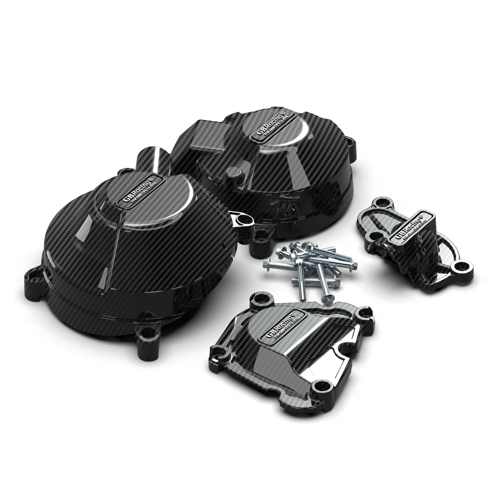 Motorcycle Engine Cover Engine Cover Protector Engine Guard Motocross Engine Cover Protection Set for Yamaha FZ-09 MT-09 Tracer 900 Scrambler