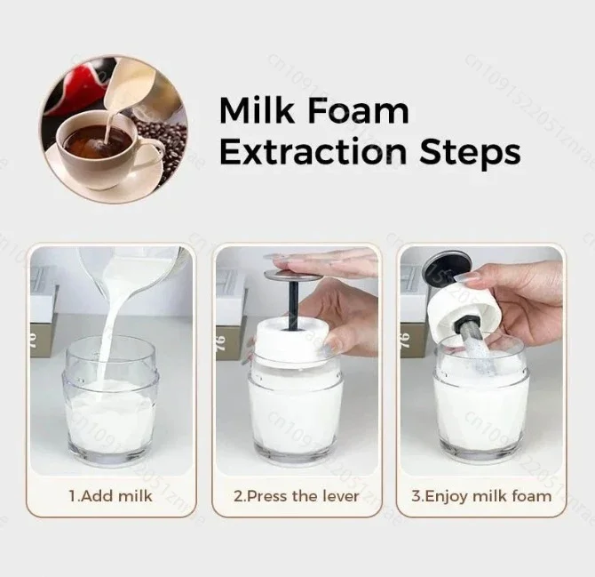 Portable Coffee Maker Espresso Machine Portable for Travel and Picnic Hand Press Capsule Ground Coffee Brewer 6