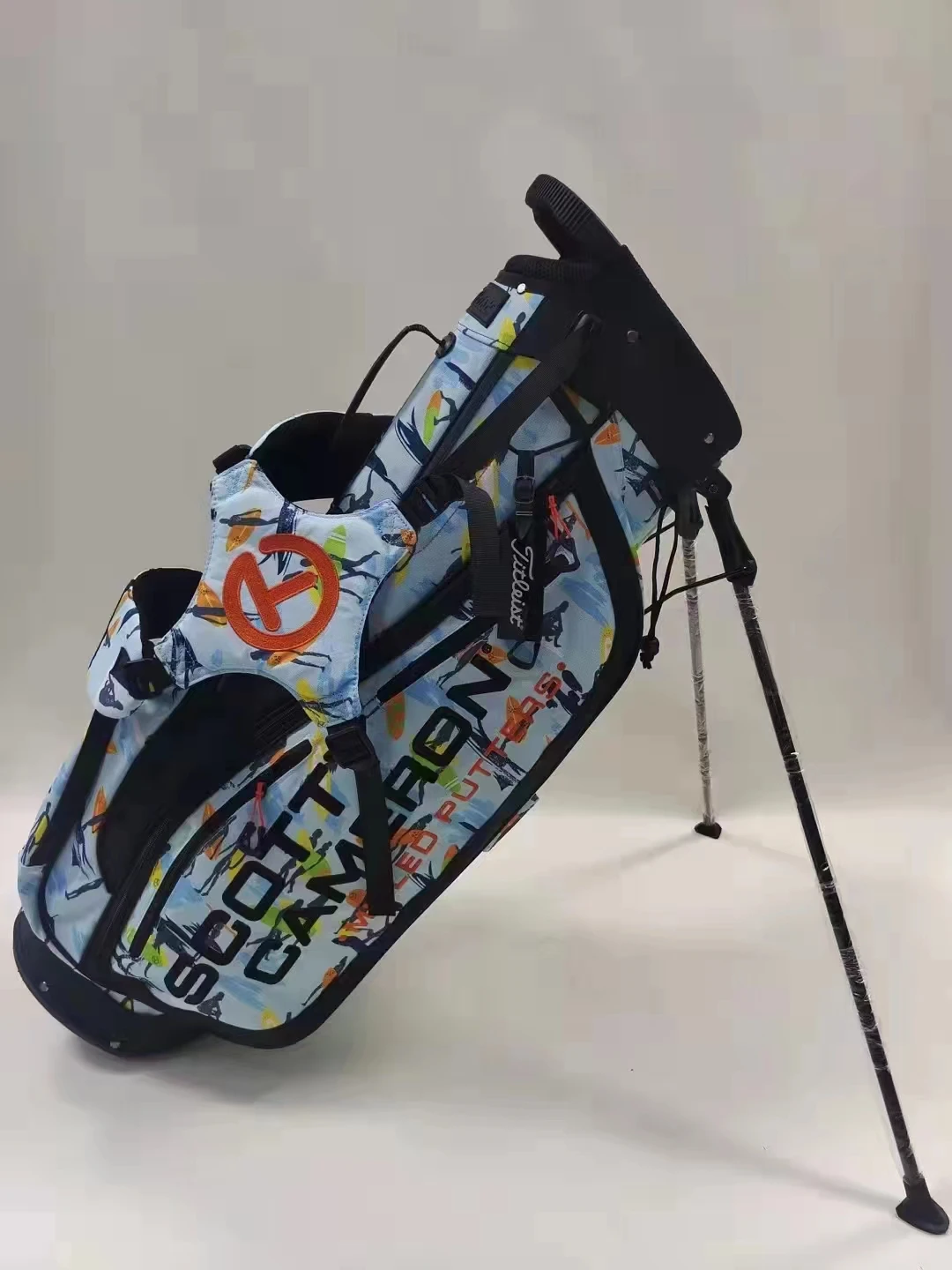 Fashion Golf Caddy Bag Men Women New Nylon Stand Standard Bracket Ball
