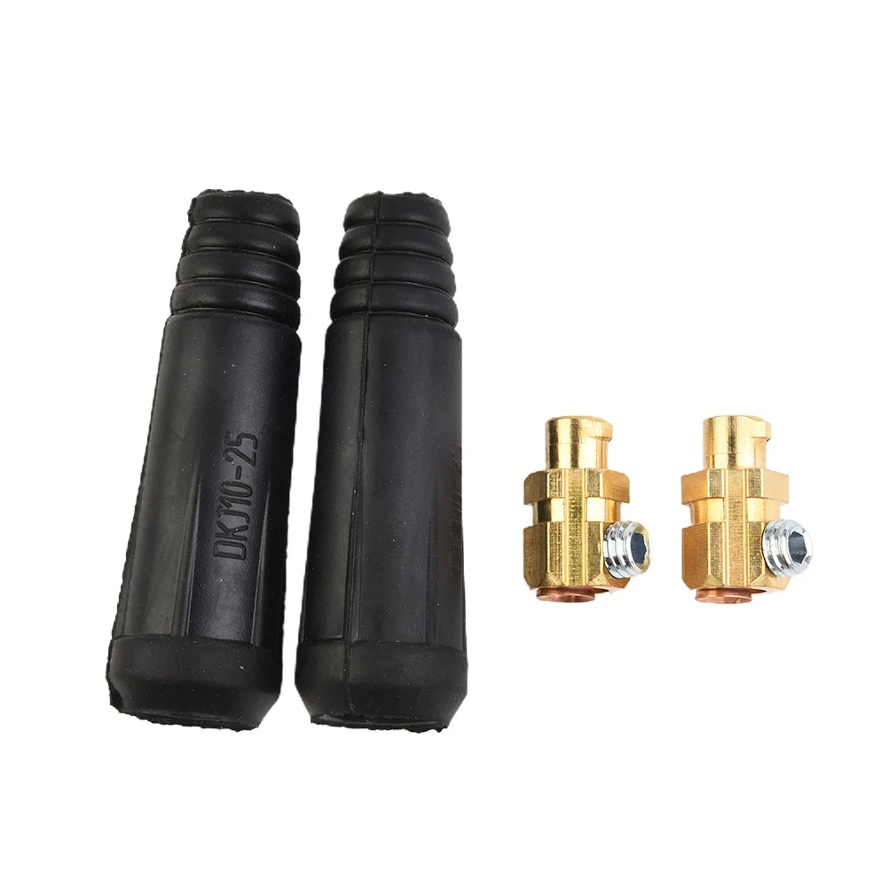 Accessories Durable Hot New Parts Useful Welding Cable connector 2pcs Adaptor Cutting DKJ10-25 Joint Pair Panel accessories durable hot parts useful welding cable connector tig 2pcs cutting dkj10 25 joint pair plasma