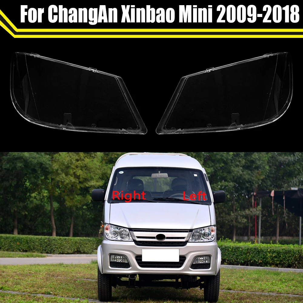 

Auto Lampcover Light Shell Headlamp Caps For ChangAn Xinbao Mini 2009-2018 Car Headlight Lens Cover Lampshade Glass Lens Case