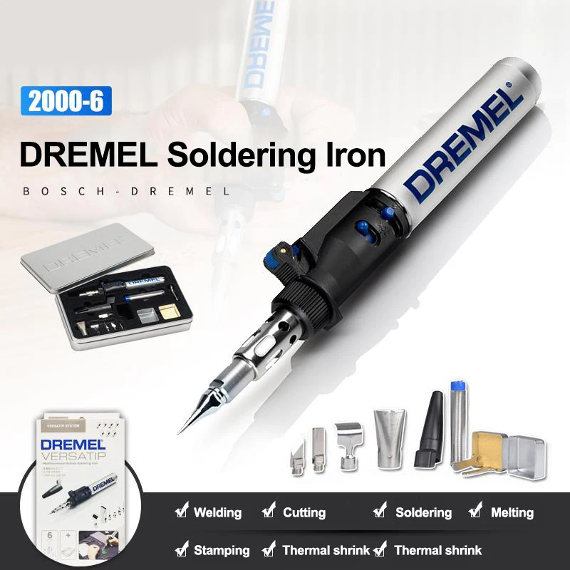 Dremel20006GasSolderingIronGasBlowTorchGun1200CHeatingTool