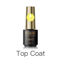 ROSALIND Professional Top Coat Soak-Off UV Nail Gel Long-lasting Nail Art Nail Gel Polish Gel Nail Lacquer Gel Varnish 1