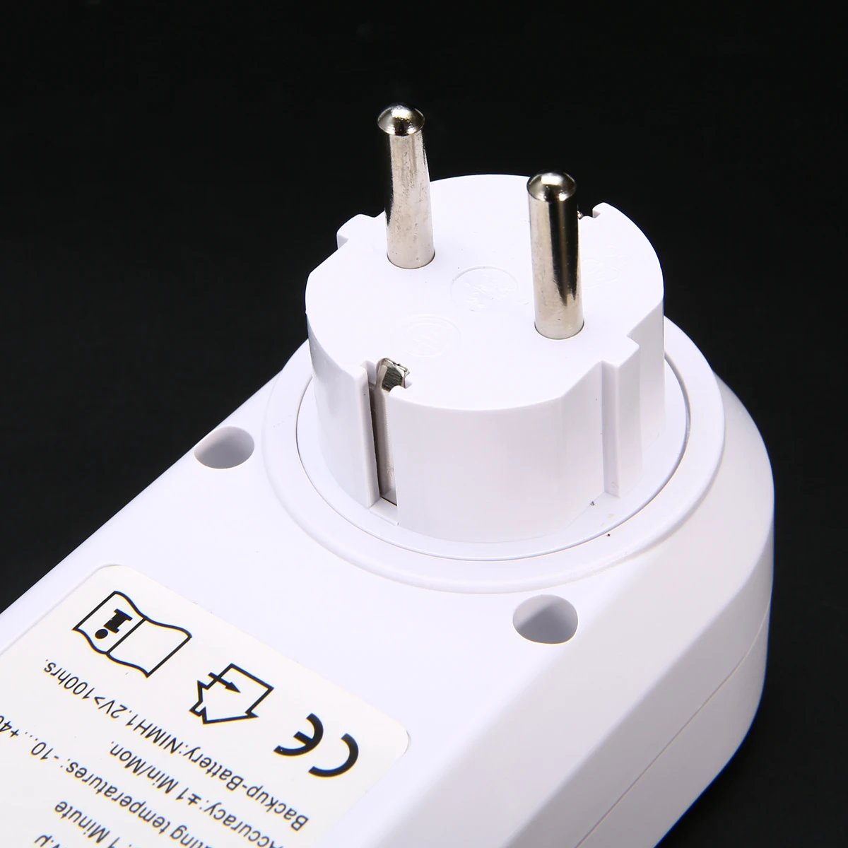 EU Plug Kitchen  Digital Timer Socket LCD 230V-AC / 16A /3680W Timer Switch Socket 12/24 Hours Kitchen Cooking Timing Tool