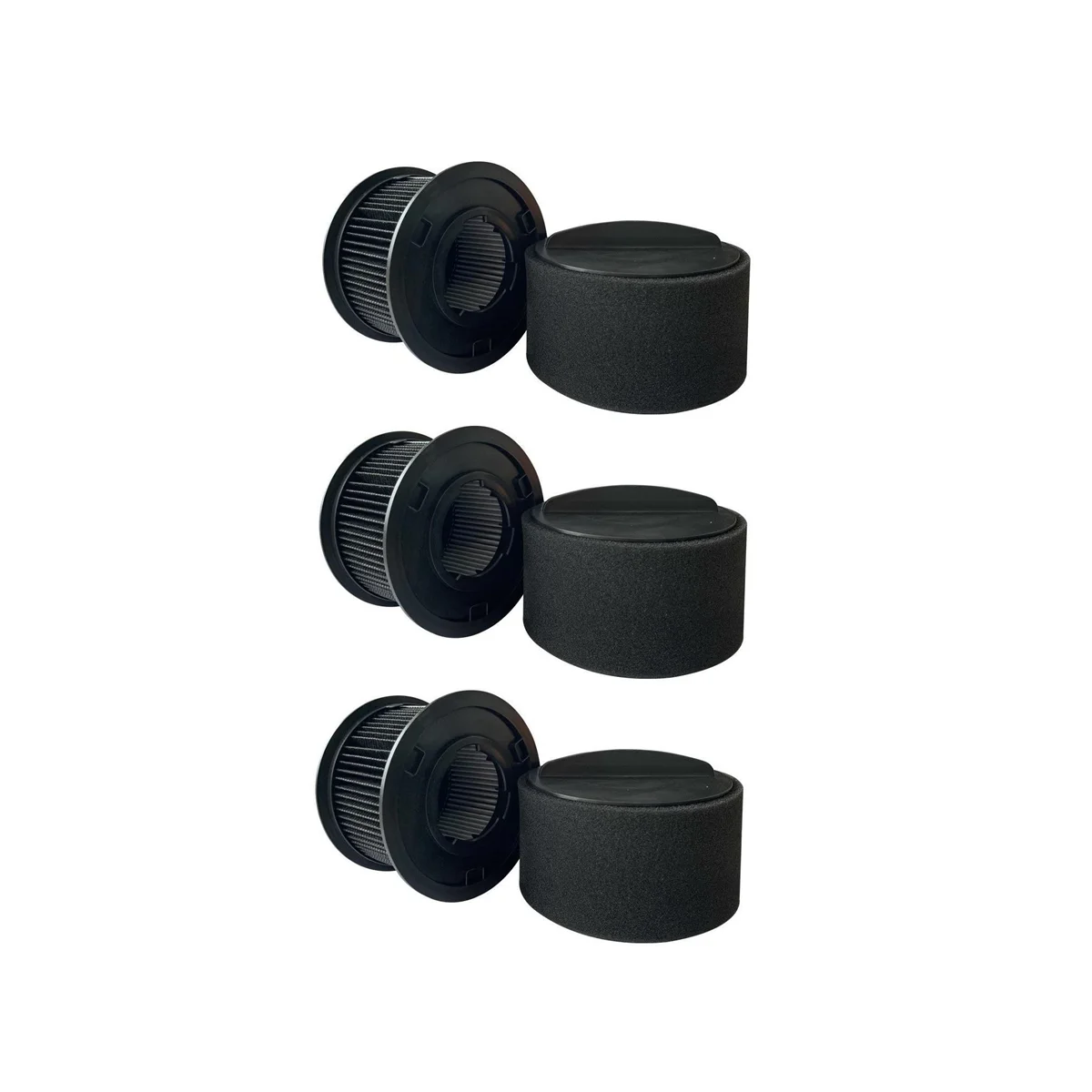 

6 шт., Сменный фильтр для Bissell 2037913/32R 9 Power Force & Helix Turbo, набор внутренних и внешних фильтров