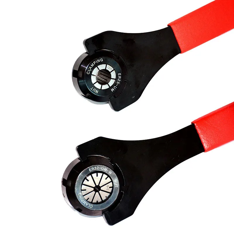 S2650f735cb7b4563bf201a127e76f6a4W UM ER25, ER32, ER40, ER50 UM Type Collet Chuck Holder Spindle Nut Wrench CNC Milling Machine Cutter Lathe Tools Shank ER Spanner Mallzona