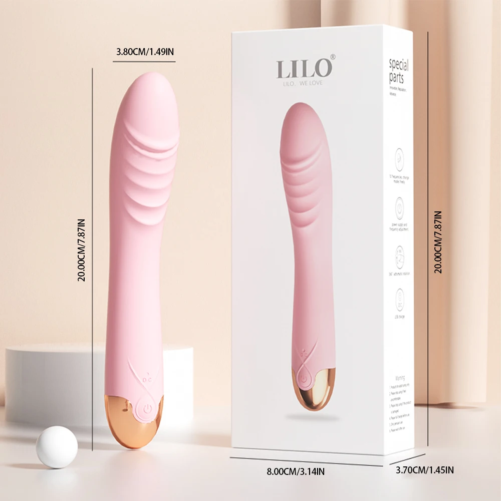 Laile Judy Electric Female Masturbator Vibrator Adult Sex Toy Massage Stick Female Specific AV Stick