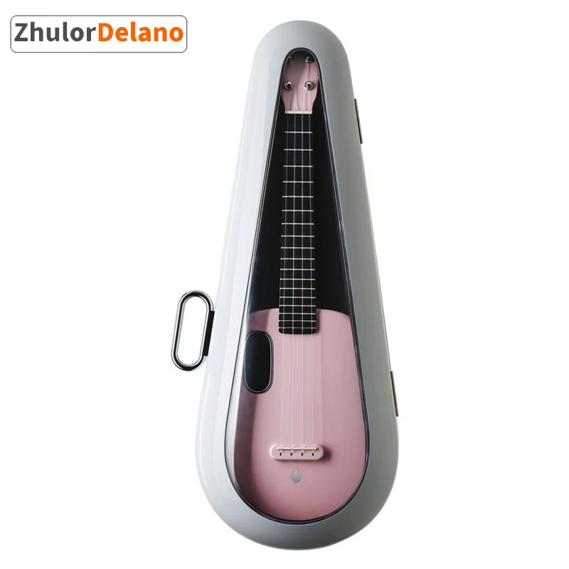 LAVA U2 Freeboost Carbon Fiber Ukulele 23/26 inch Beginner Children's Small Guitar Electric Travel Guitar With Case/Picks
