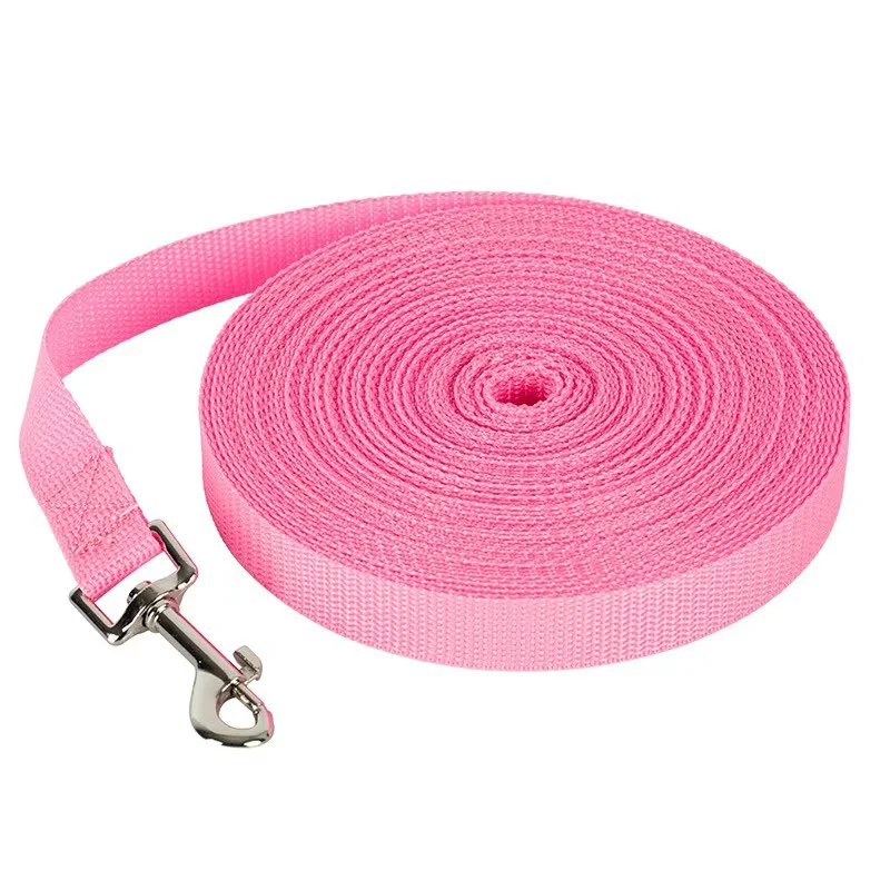 Durable Nylon Extra Long Pet Leash - Heavy Duty, Anti-Tangle Design