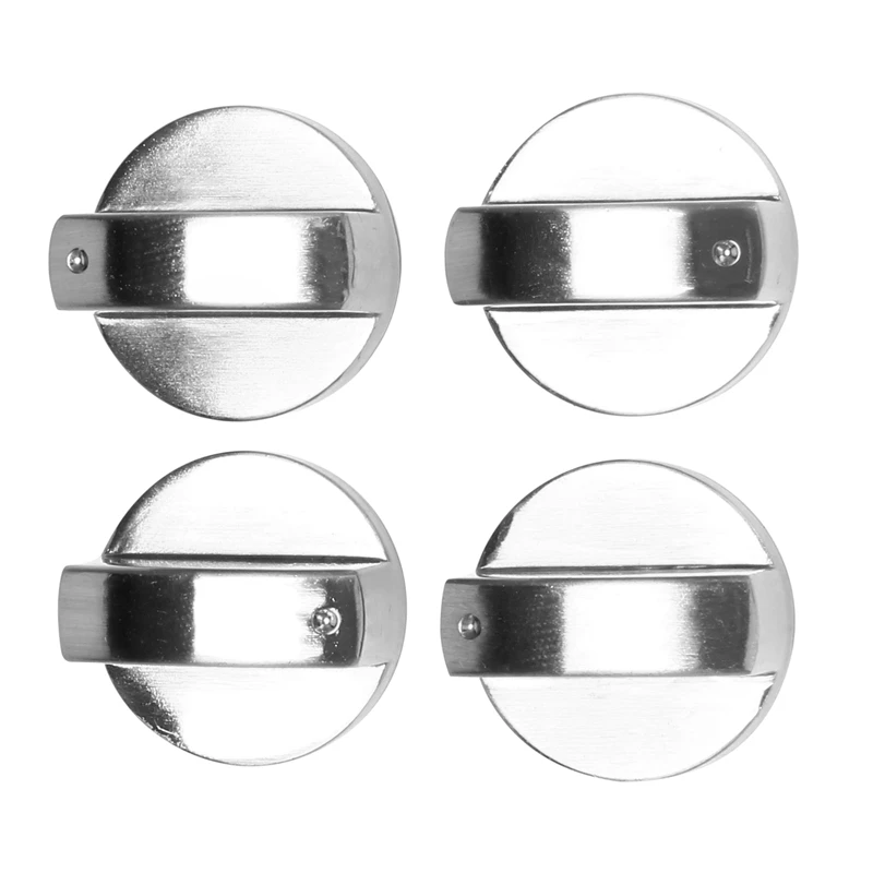 4 Pieces Knob Stove Gas Cooker Knobs Metal Gas Cooker Knob Gas Cooker