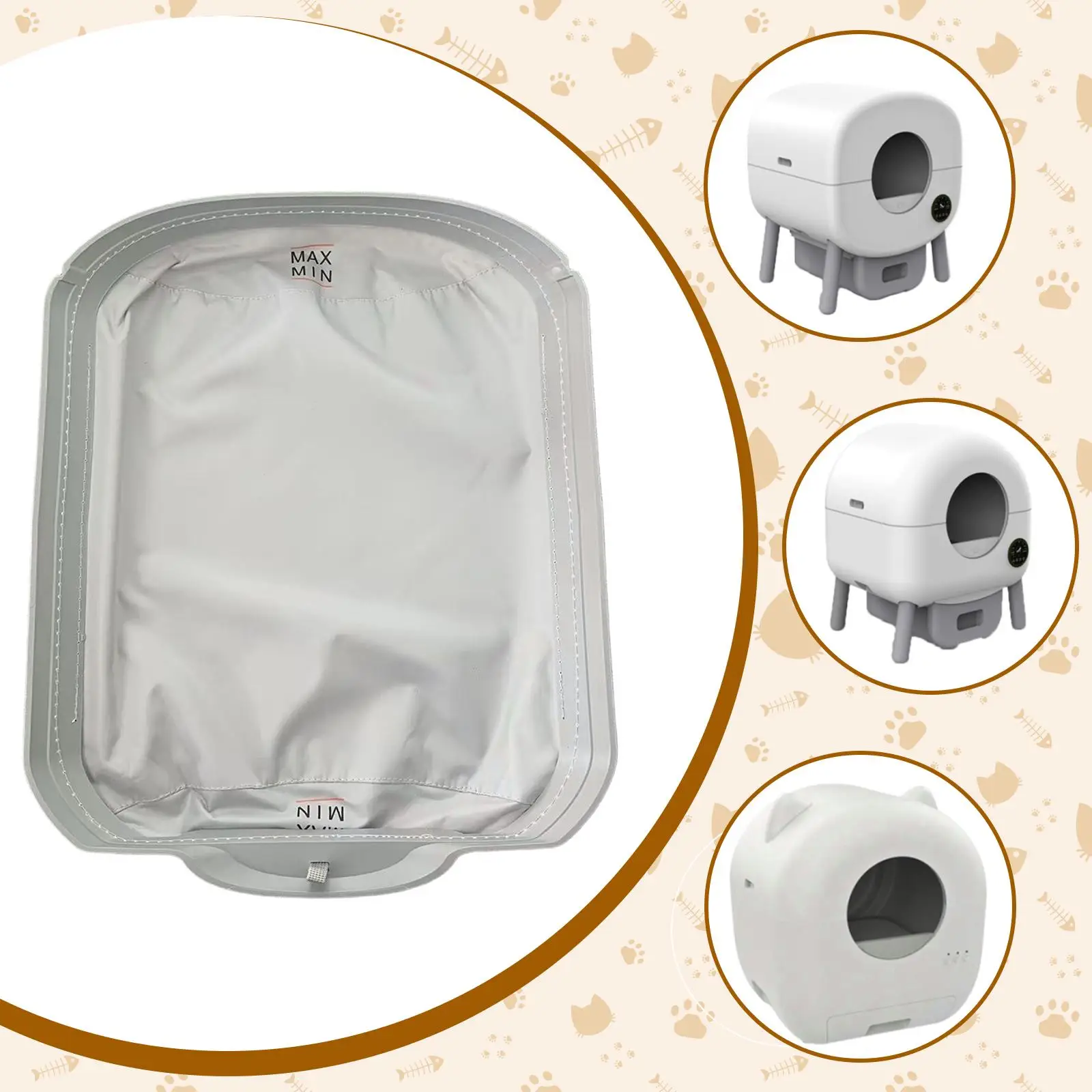 Portable Cat Litter Mat Removable Soft Tray Durable Waterproof Pad for Best Cat Litter Box and Enclosure Hidden Cat Litter Box Portable Cat Litter Mat Removable Soft Tray Durable Waterproof Pad for Best Cat Litter Box and Enclosure Hidden Cat Litter Box