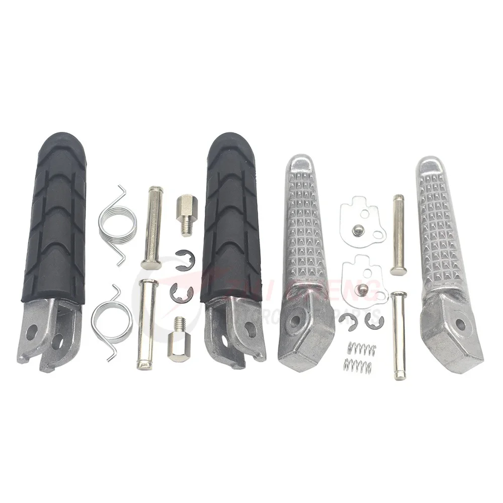 Motorcycle Footrests Motorcycle Front and Rear Footrests Foot pegs For Honda CB400 Superfour VTEC 1-4 CB250 CB900 Hornet 250 900 CB1300 Motorcycle Accessories Motorcycle Footrests