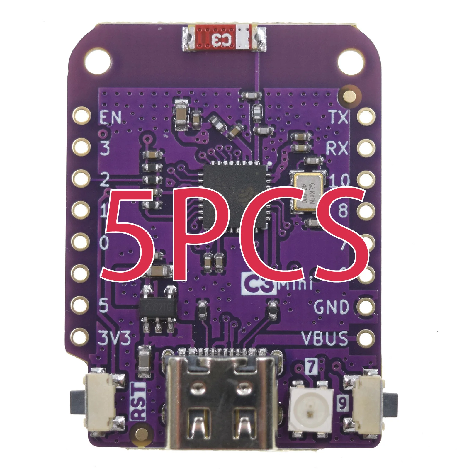 ตัวเลือกสินค้า แผ่นวงจรควบคุมอุปกรณ์ IoT ESP32-C3