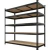 Heavy Duty Storage Shelves  Adjustable Metal Garage Shelving Unit, Standing Utility Shelf Racks for Pantry Warehouse Kitchen 1